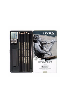 Estojo Metalico Charcoal c/11 2041112 Lyra